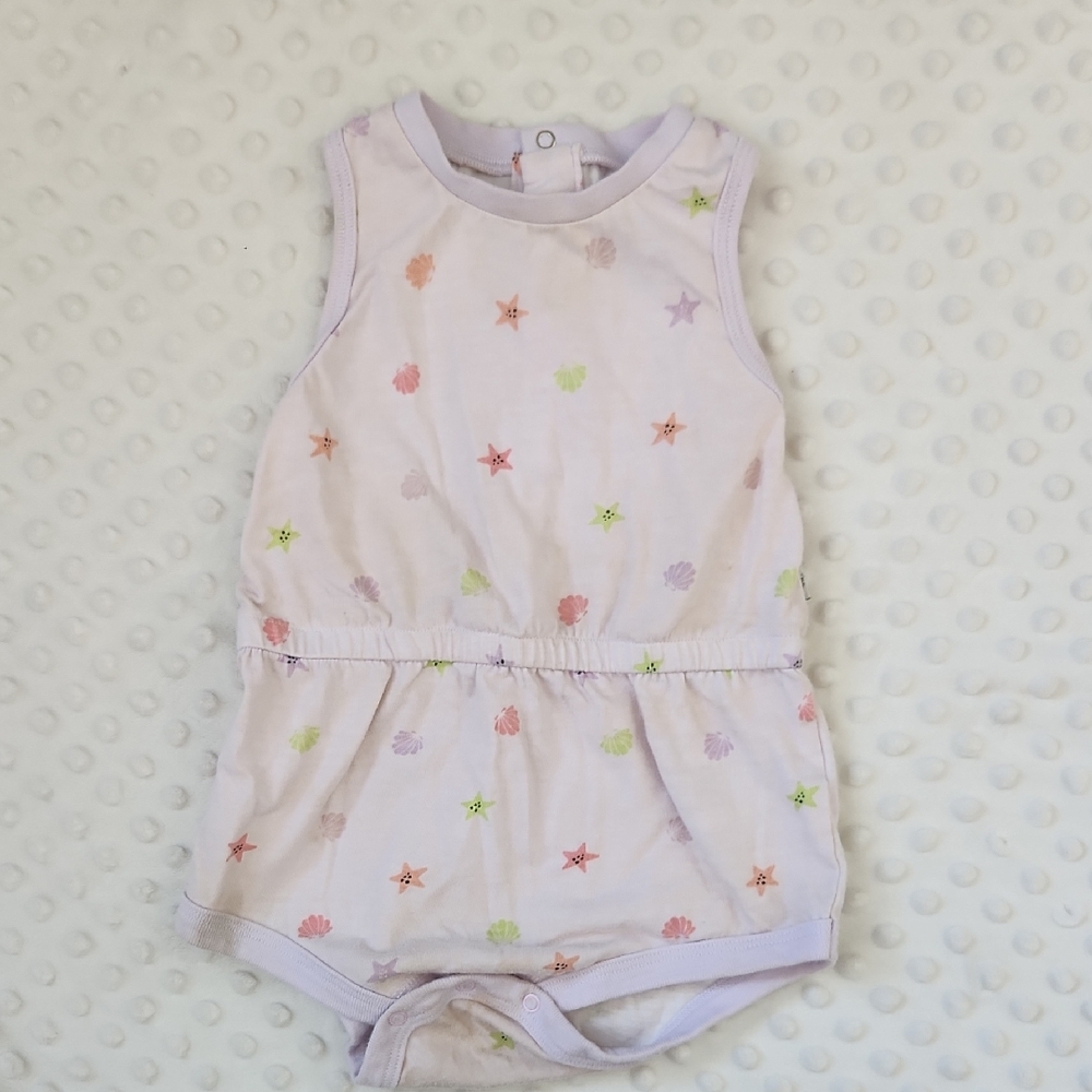 Beach Days Seastar And Seashell Romper